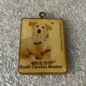 Enamel animal pendent